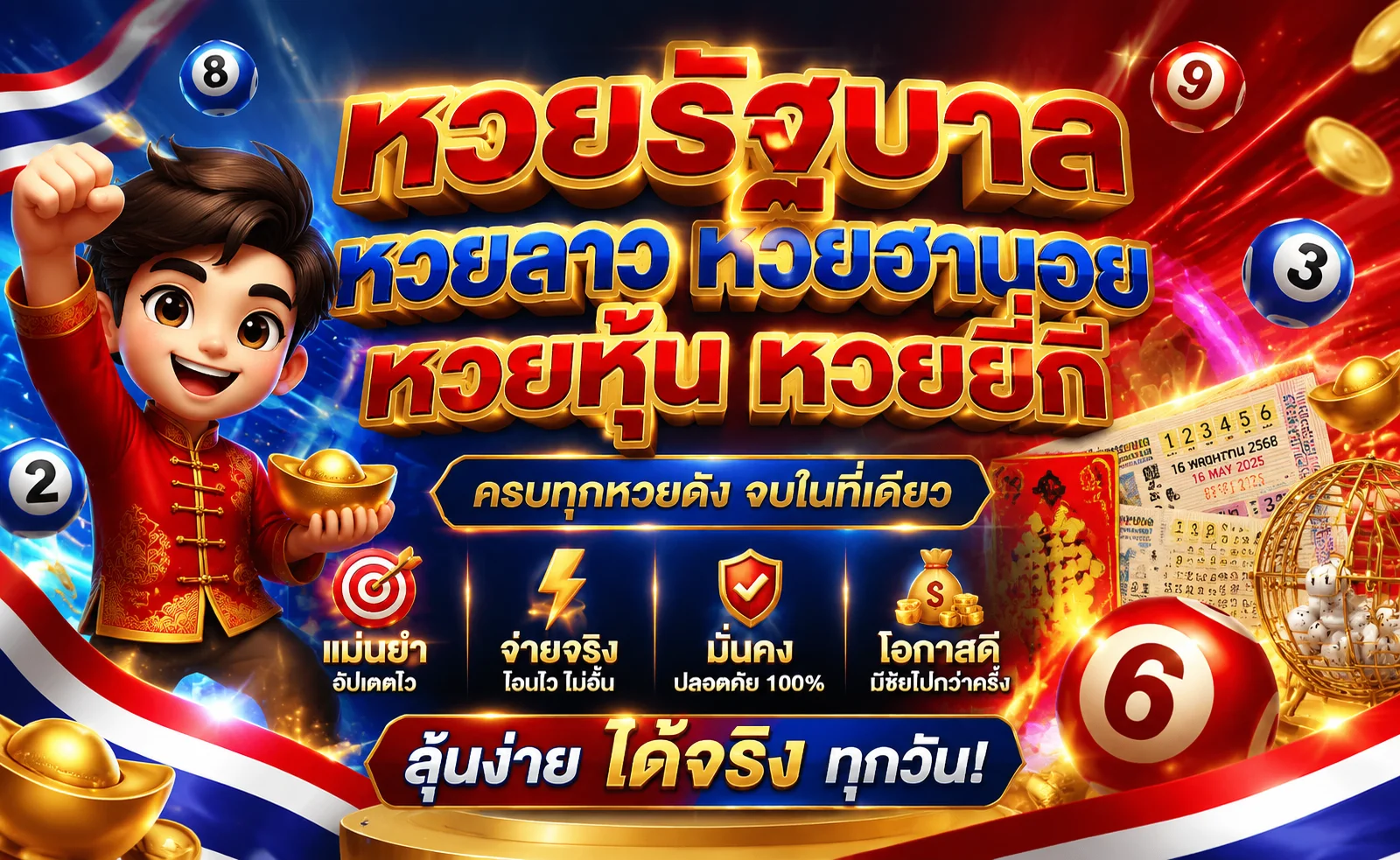 แทงหวยออนไลน์ Boost168 ครบทุกประเภท จ่ายสูง ผลหวยสดทันที